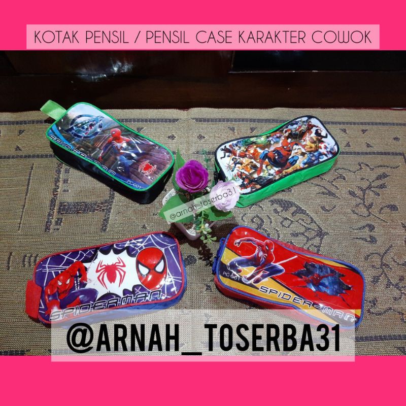 

KOTAK PENSIL / PENSIL CASE KARAKTER COWOK
