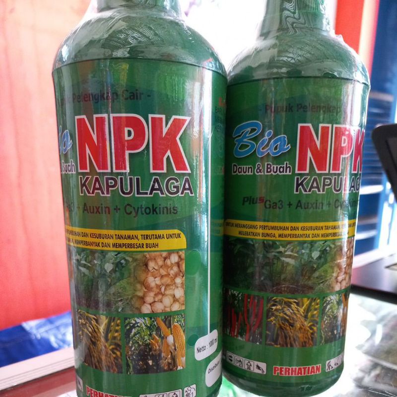 Jual Pupuk Pelengkap Cair Bio Npk Lt Pupuk Untuk Daun Dan Buah