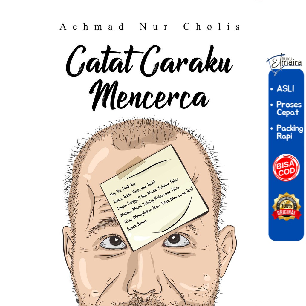 

Buku Catat Caraku Mencerca - DEEPUBLISH