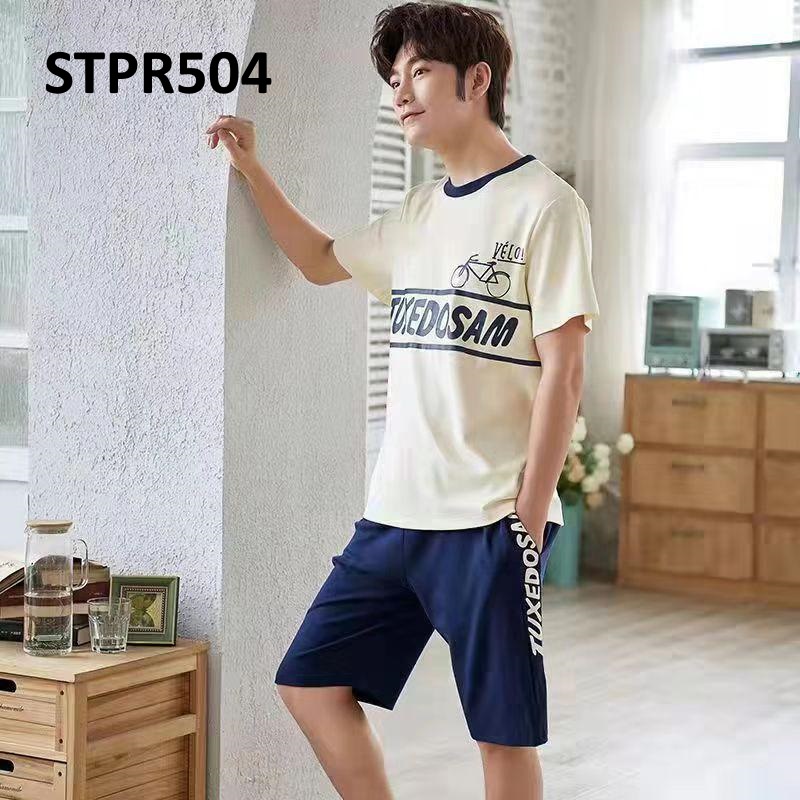 Baju Tidur Pria Work Alligator Blue