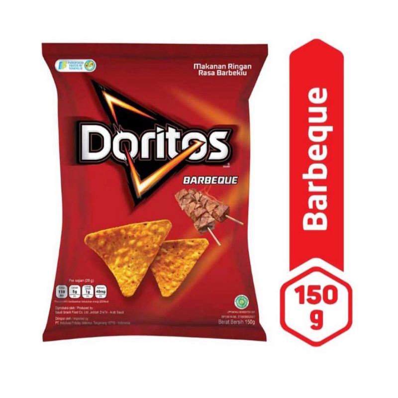 

Doritos (Bbq 150g/Roasted Corn 160g)