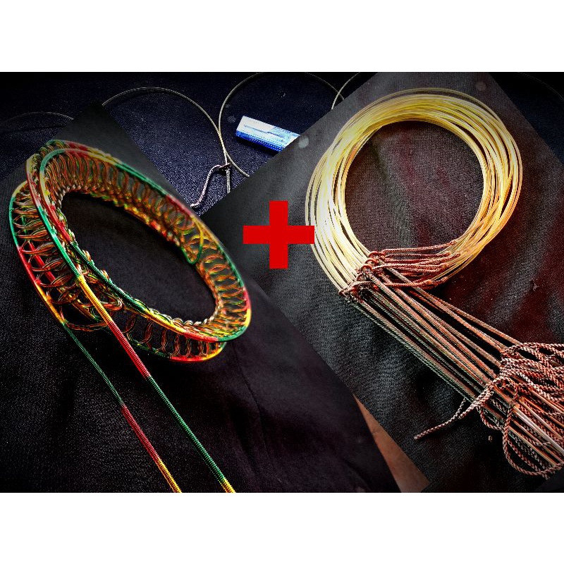 1Set Racik Ayam Hutan 25mata + Lekar Perumah Jerat Ayam Hutan sulaman dabel,Paket Hemat Racik Ayam H