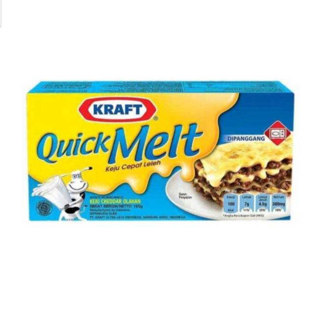 

KRAFT Quick Melt 165gr - Keju Cepat Leleh