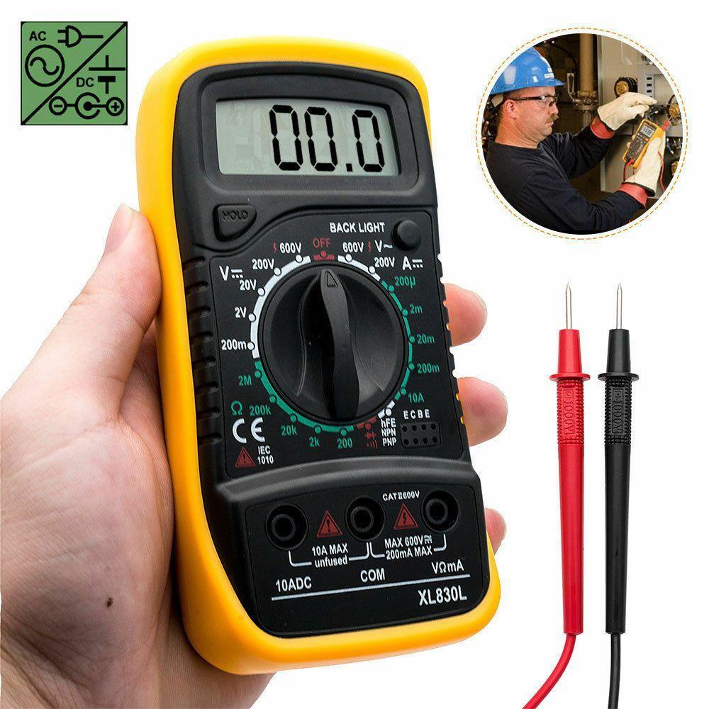 Chookyy LCD Digital Multimeter Baru Panas Dual-slope integration Test Leads Current Circuit Tester Buzzer