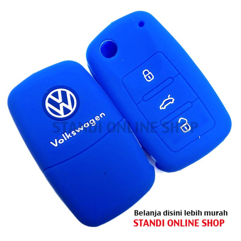 Kondom Kunci Silikon Cover Remote Volkwagen VW Bagus