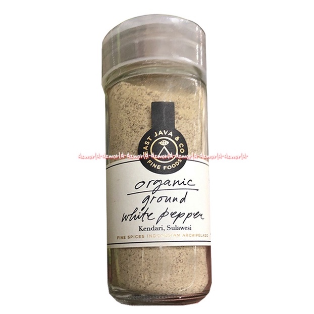 East Java 35gr Organic Ground White Pepper Kendari Sulawesi Bumbu Masak Merica Bubuk Putih Eastjava East Jawa