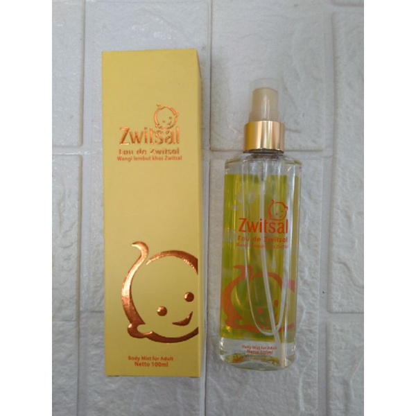 ORI Parfum Wanita Zwitsal untuk Dewasa 100 ml Eau De Zwitsal ORIGINAL Body Mist For Adult wangi lembut bayi