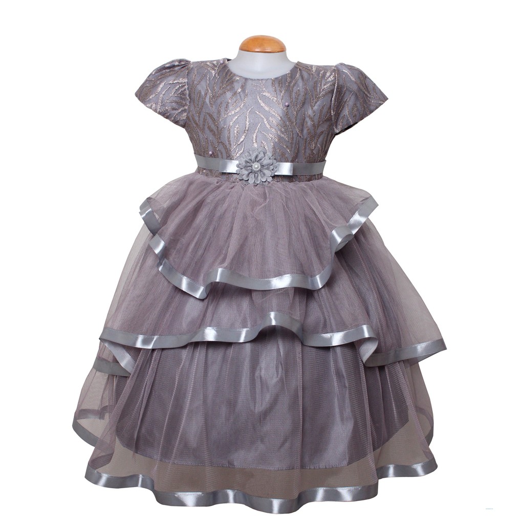 Dress Kids Asih/Gaun Pesta Anak/Baju Ulang Tahun Anak Elegant/Brukat Anak