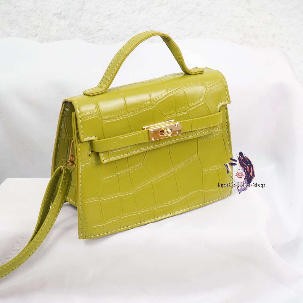 Tas Selempang Fashion Korea Vanessa Croco | Tas Fashion Import