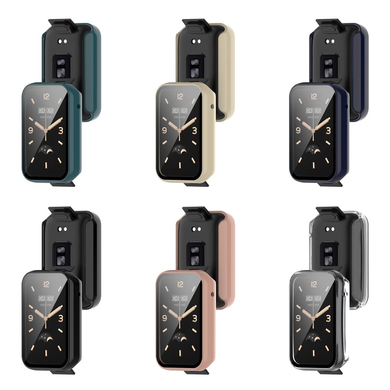 Btsg Bumper Pelindung Untuk Case Pelindung Layar Untuk Mi Band 7pro Watch Soft for She