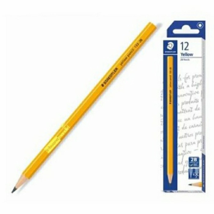 

Menakjubkan Pensil Staedtler Yellow 133-2B / Pack Limited