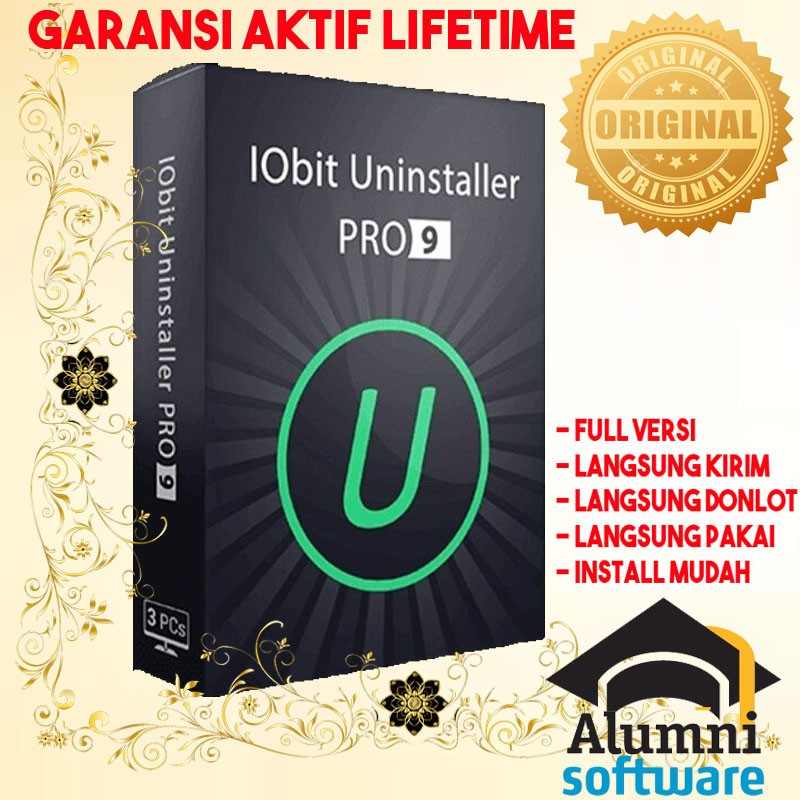 [FULL VERSION] IObit Uninstaller Pro 9 File Eraser - GARANSI AKTIVASI