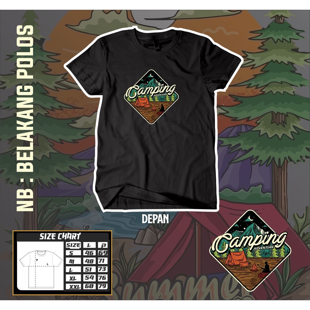 Tshirt Pendaki Gunung   Kaos Pendaki Gunung/kaos Pendaki/Kaos Pendaki Indonesia/Pendaki Indonesia