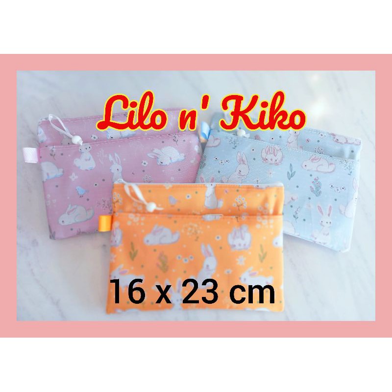 

Map Dokumen Resleting Fancy Bunny / Zipper Bag A5/2slt / Pouch