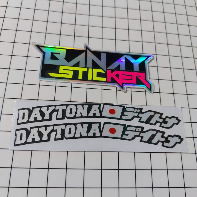 STICKER VELG DAYTONA JEPANG CUTTING