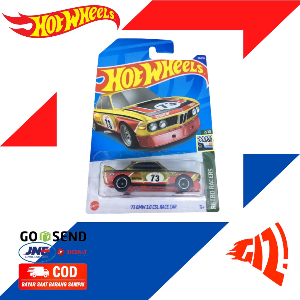 HOT WHEELS SUPER TREASURE HUNT 73 BMW 3.0 CSL RACE CAR (2022)
