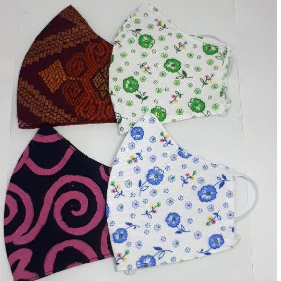 Masker Kain 2 Lapis