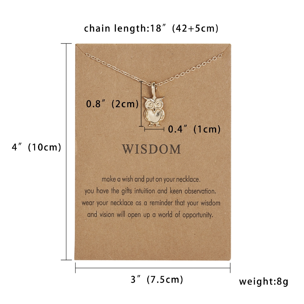 Kalung Rantai Liontin Matahari / Daun / Sayap / Kucing Keberuntungan Bahan Alloy Untuk Wanita