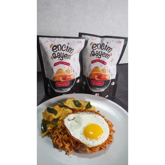

Jual Spicy Salted Egg / Keripik Telur Asin / Keripik Pedas Encim Gayem