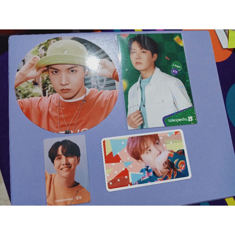 Photo SG 2021 + Postcard Hologram Ijo + PC Samsung S21 + PC Dicon Jhope BTS
