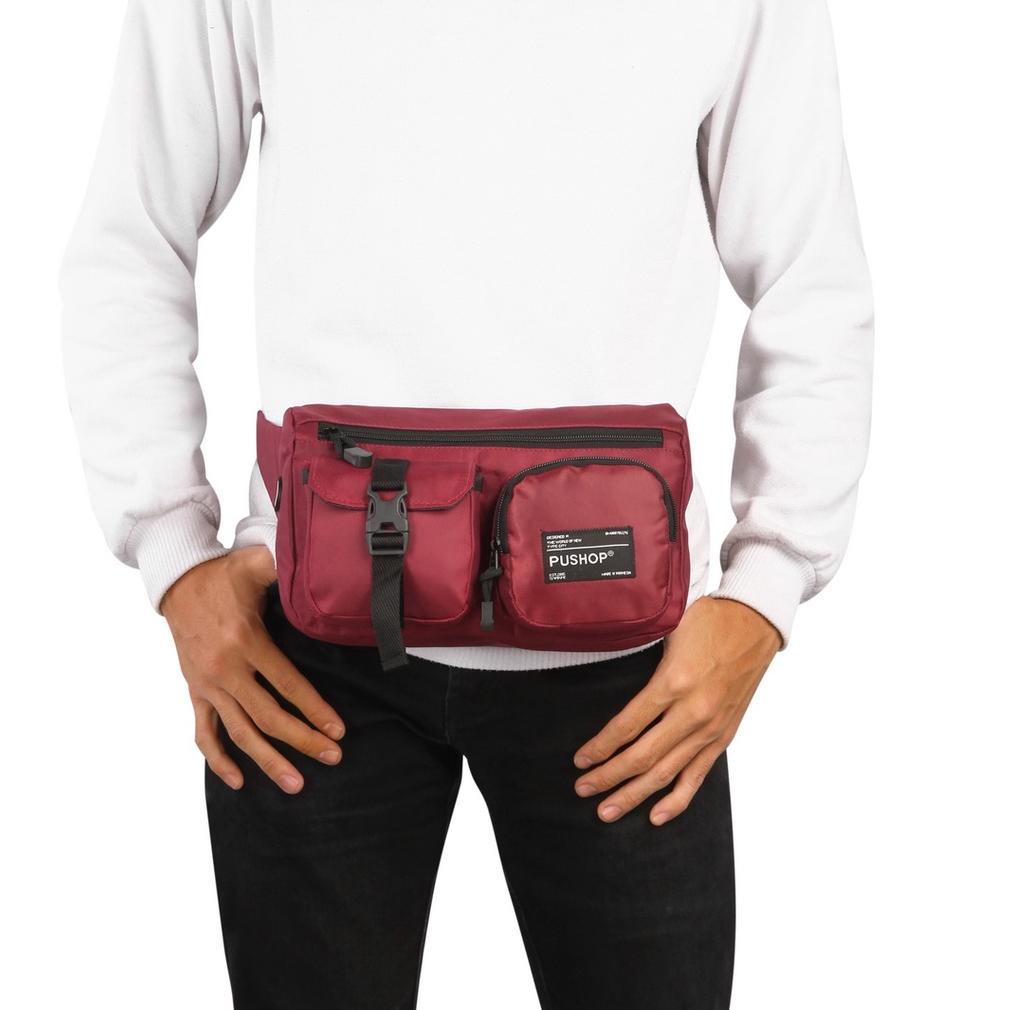 Tas Waistbag Pria Cantona Pushop