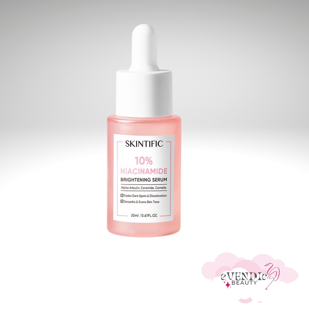 SKINTIFIC - 10% Niacinamide Brightening Serum 20Ml 【BPOM】| serum wajah| skintific [skintific serum niaciamide]