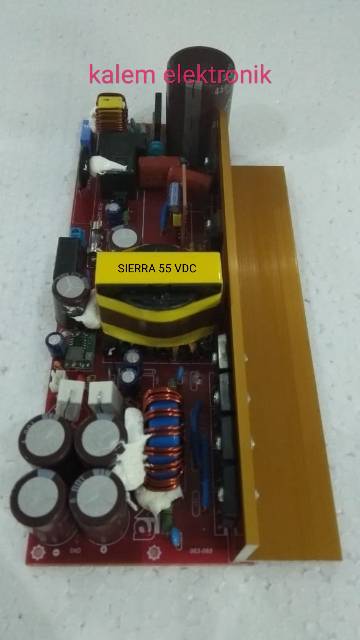 TRAFO SMPS 20A 55V CT EXT 15vdc