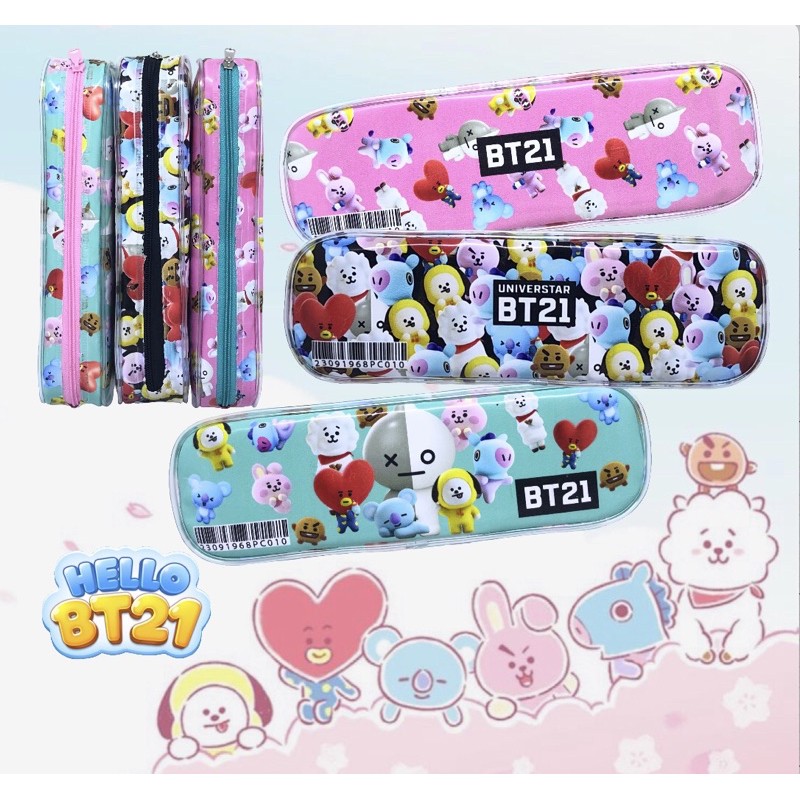 

Tempat pensil-Kotak pensil-Pencil case panjang BT21