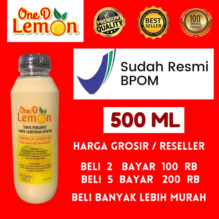 

(BISA COD) SARI LEMON 500 ML PREMIUM - FRESH - MURNI - MURAH - ASLI- BEST SELLER