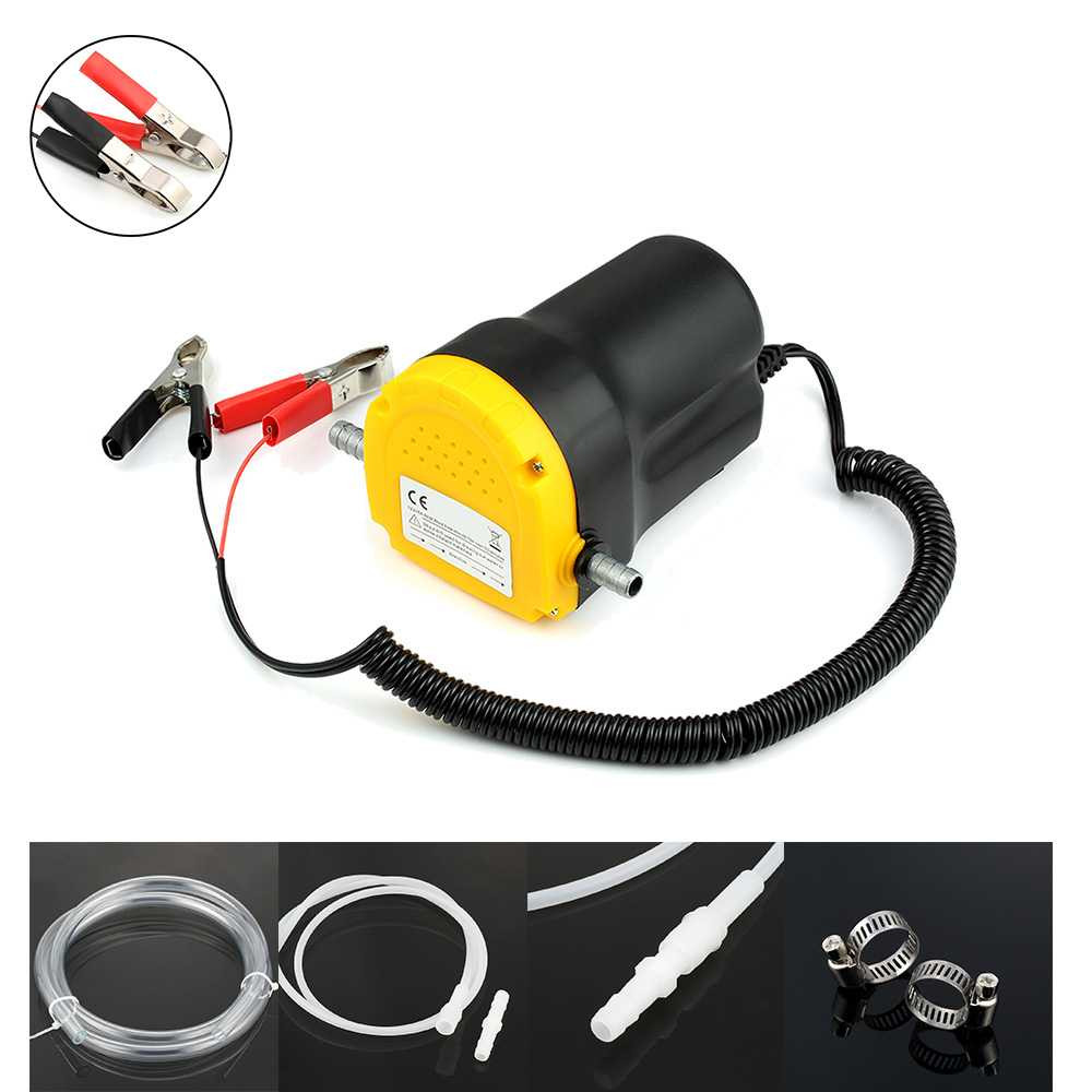 FatihShop S AMP Pompa Elektrik Transfer Oli Mobil Fluid Pump 12V - A3