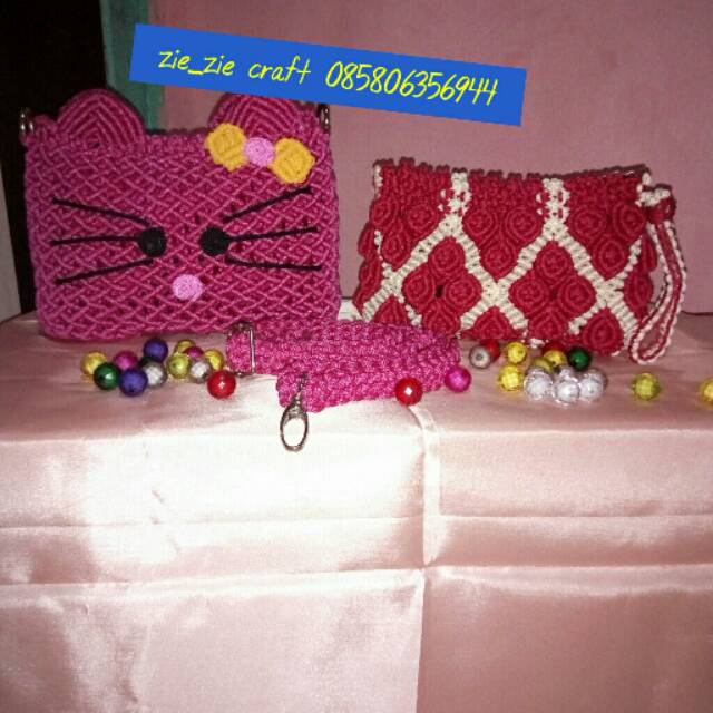 

Handmade tali kur...warna motif ukuran bisa request