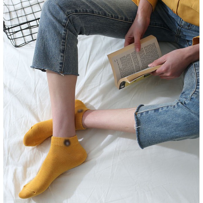 OSM - K351 Kaos Kaki Motif Beruang / Kaos Kaki Ankle Cute / Socks / Short Socks/ Sepatu-1