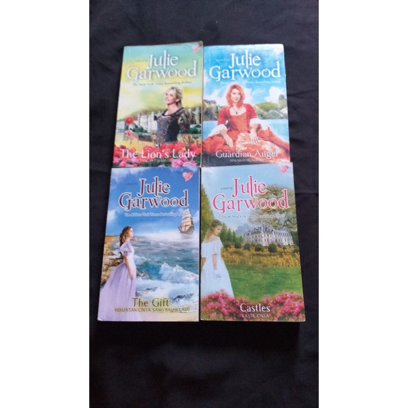 Novel Julie Garwood seri Crown's Spies - The Lion Lady - Guardian Angel - The Gift - Castles