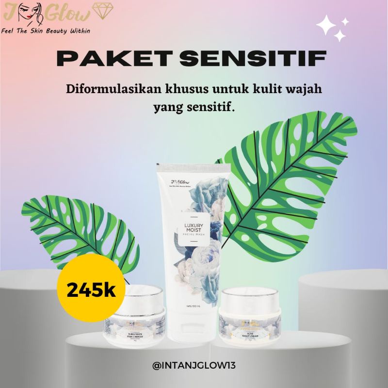 Jglow Paket sensitif