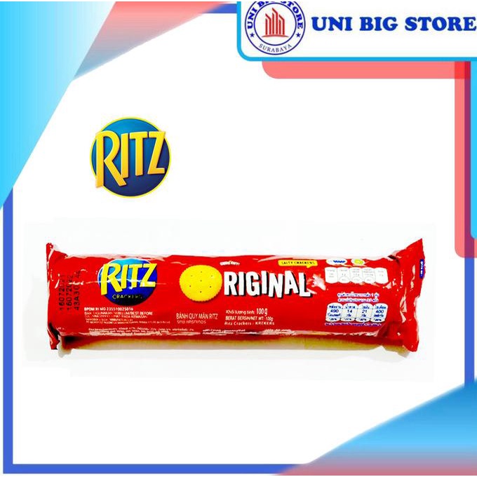 

Ready oke] Ritz Salty Crackers Krekers Original Biscuit 100 gr