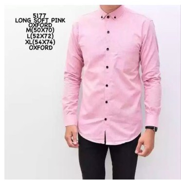 Baju Kerja Pria Polos Slimfit / Kemeja Pria Lengan Panjang Terlaris Terbaru Terpopuler kualitas distro / kemeja kasual