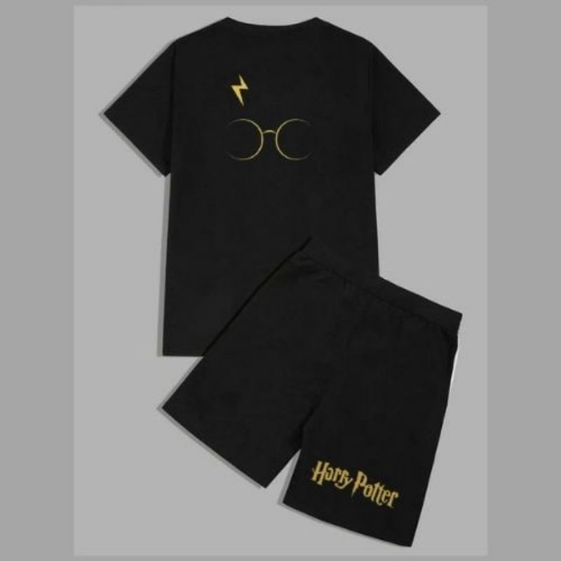 N2-1SET BAJU PRIA SANTAI HARRY PORTER