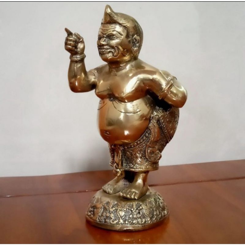 Patung Semar Kuningan Asli Ful Besar