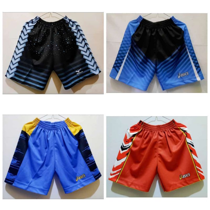 Celana Olahraga Fullprinting Volleyball Voli Ball Mizuno Asic Pria Wanita terbaru terbaik termurah b