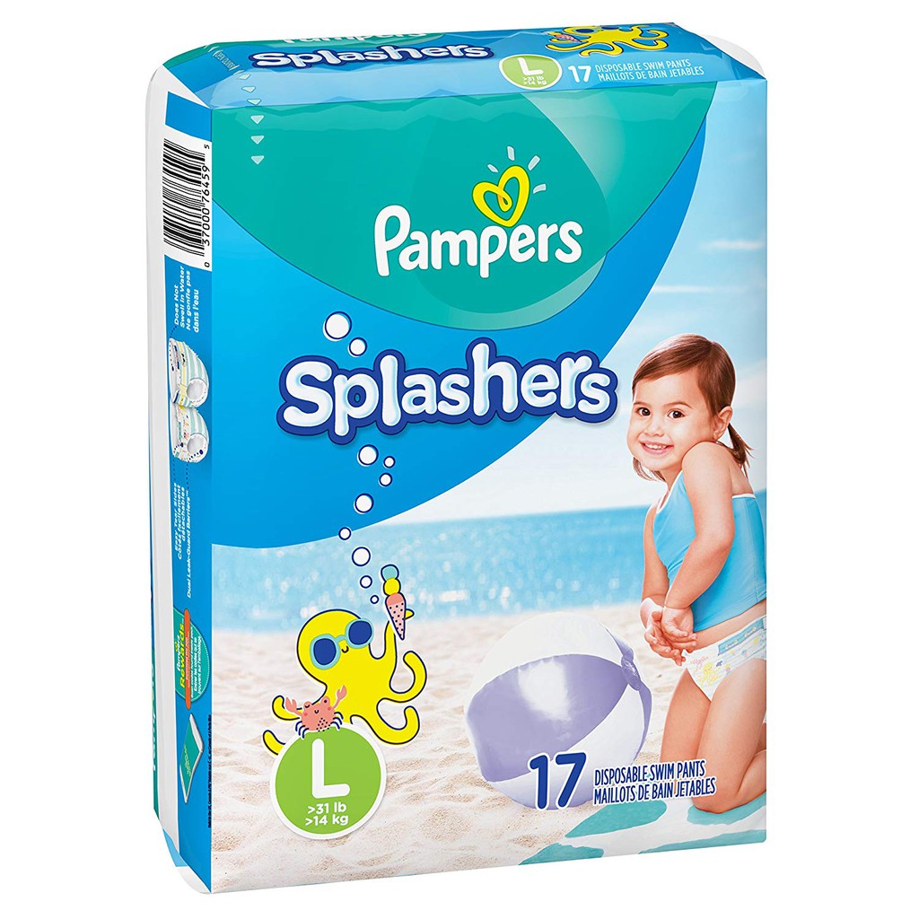 Pampers Renang Splashers Swim Diapers ( Popok Celana Berenang Anak Bayi Batita Balita )