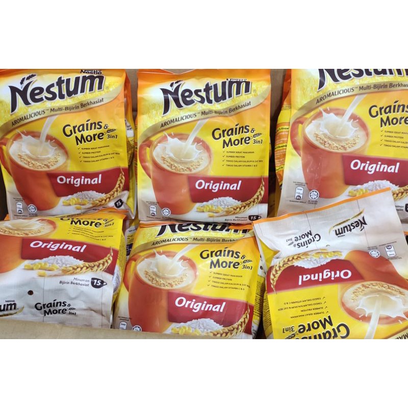 

NESTLE NESTUM GRAINS & MORE 3 in 1 ORIGINAL