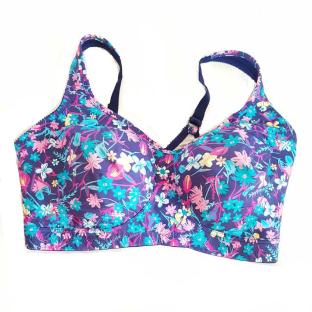 BH WANITA JUMBO SIZE SUPER BESAR / BRA PUSH UP KAWAT TANPA BUSA MOTIF CANTIK STYLE #88842. SY0108 S1