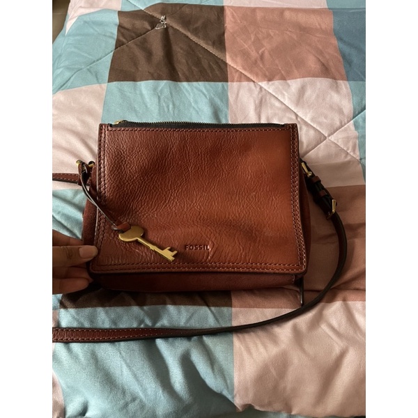 Tas Fossil original campbell coss body brown