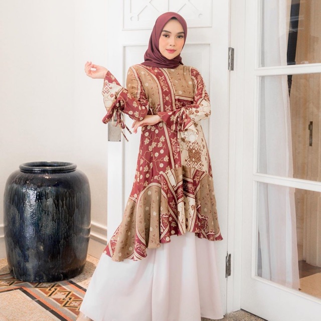 Wearing Klamby Lalita tunic