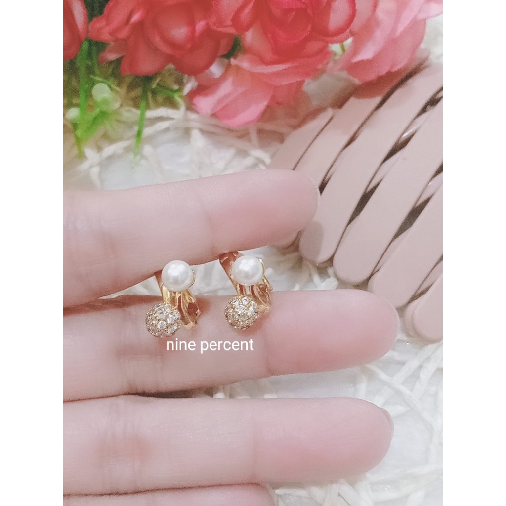 anting korea/anting hoop cantik n mewah perhiasan fashion bisa dipakai  anak dan dewasa