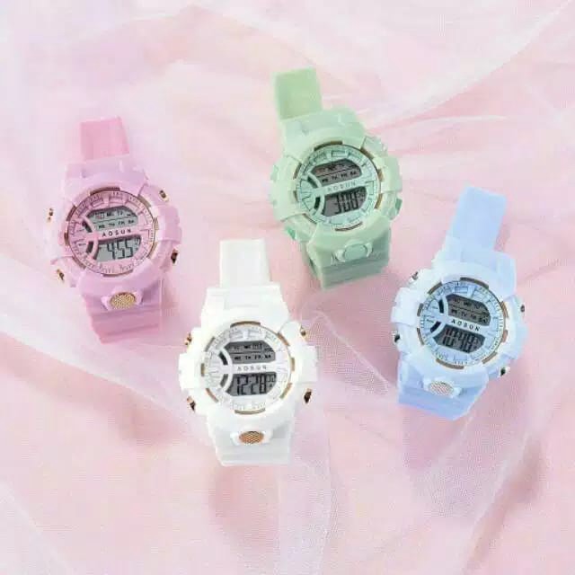 Jam Tangan Wanita Fashion Korea Style 5.11 Digital SS-18