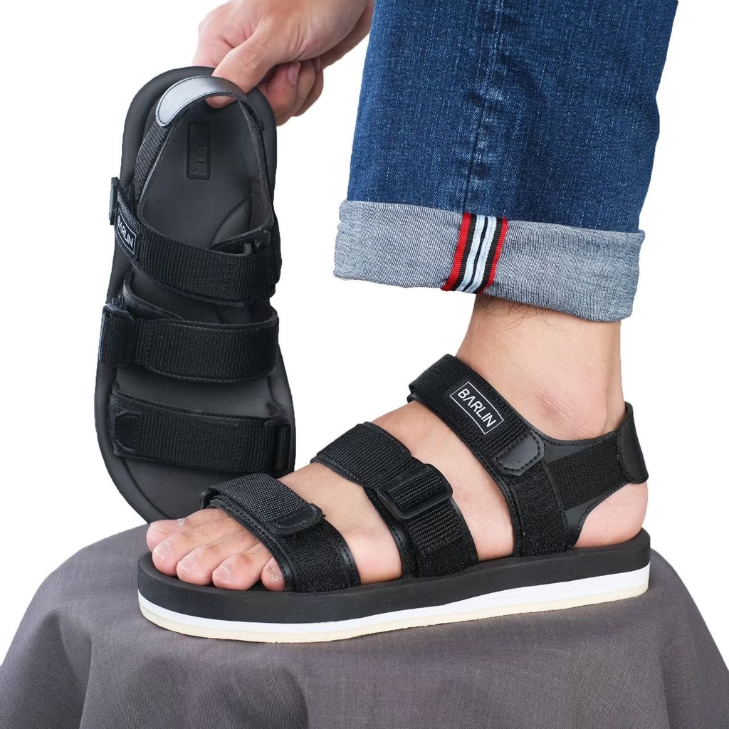 sandal gunung terbaru sandal gunung kekinian sandal gunung 2022 sandal Original BARLIN Sendal Casual model Trendy