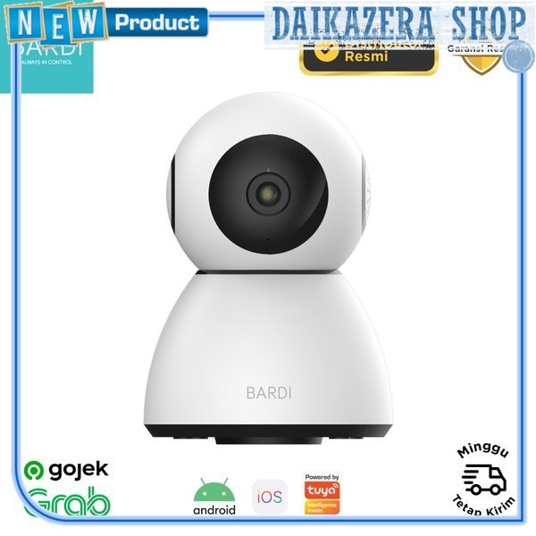 BARDI Smart Indoor PTZ IP Camera CCTV Wi-Fi IoT Home Automation