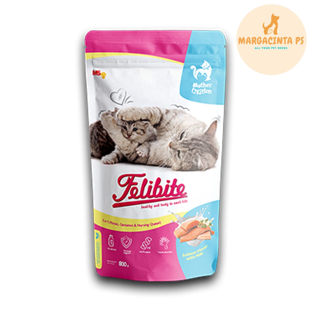 Makanan Kucing Dry Food Felibite Premium Mother and Kitten 800gr