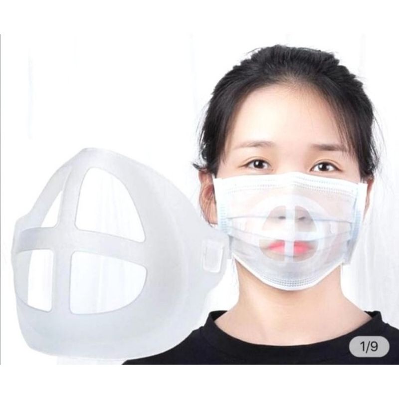 PENYANGGA MASKER 3D MASK BRACKET SILIKON SIRKULASI UDARA